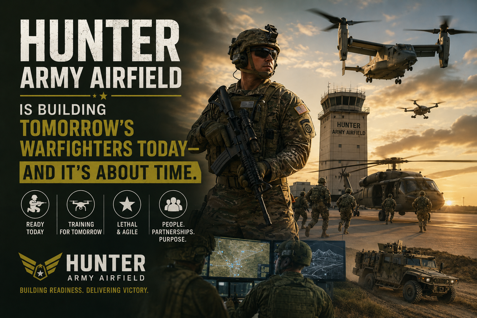 Hunter Army Airfield Is Building Tomorrow's Warfighters Today — And It's About Time