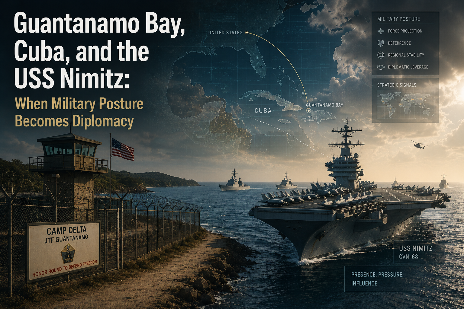 Guantanamo Bay, Cuba, and the USS Nimitz: When Military Posture Becomes Diplomacy