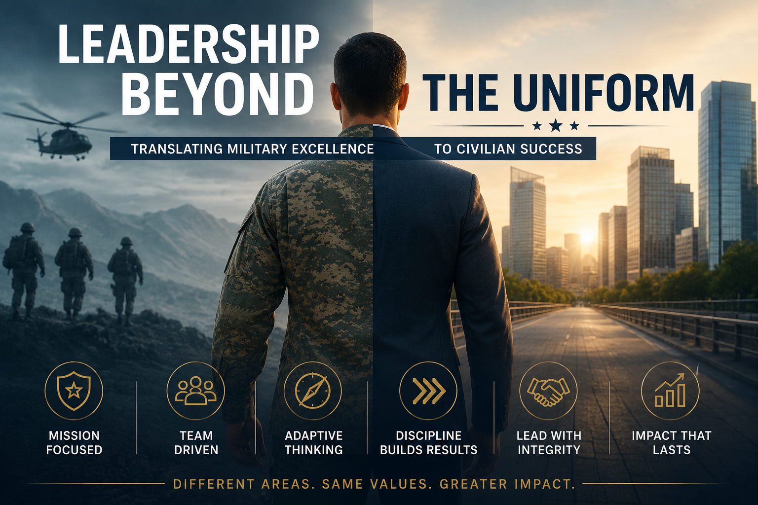 Leadership Beyond the Uniform: Translating Military Excellence to Civilian Success
