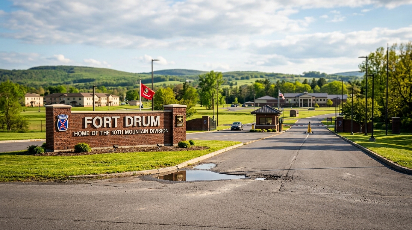 Fort Drum's Water Main Is Failing — What Soldiers and Families on Post Need to Know